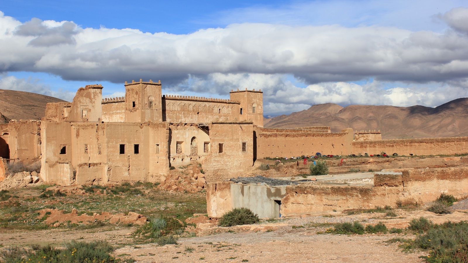 L'ancienne kasbah de Taliouine, à l'est de Taroudant